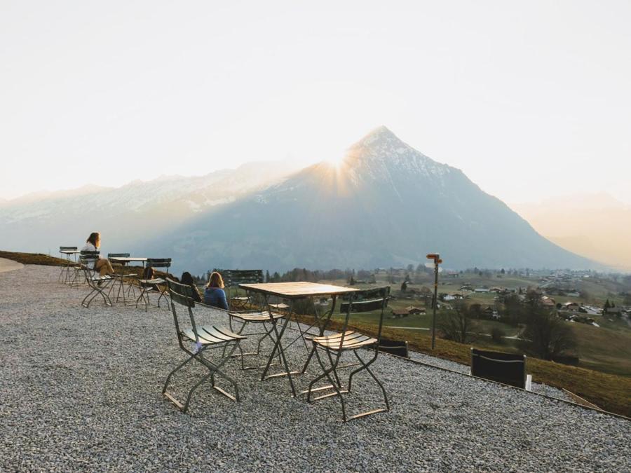 Auszeit-Hotel Z Aeschiried Aeschi Bei Spiez Exterior foto
