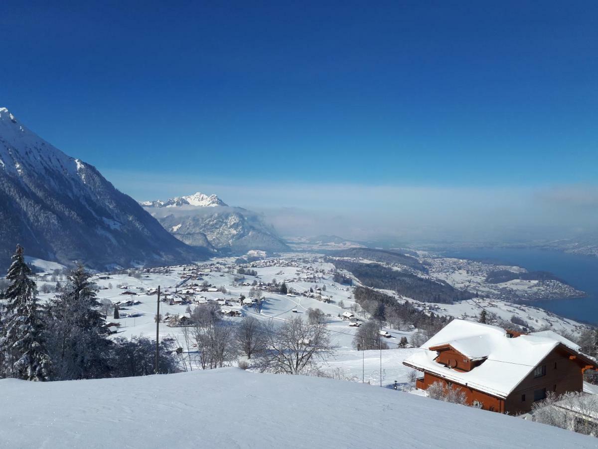 Auszeit-Hotel Z Aeschiried Aeschi Bei Spiez Exterior foto